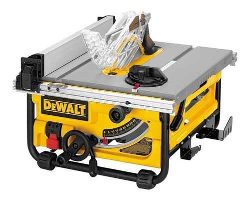 Sierra de mesa compacta Dewalt de 254 mm, 10 2000 W, Dw745