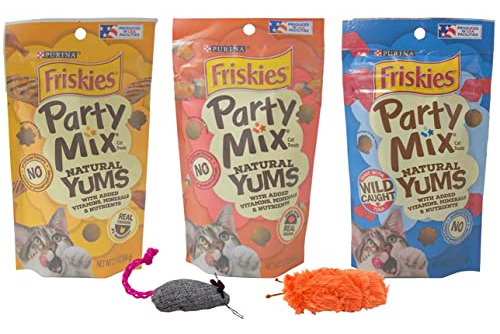 Fiesta Friskies Mix Naturals Treats For Cats 3 Flavor Variet