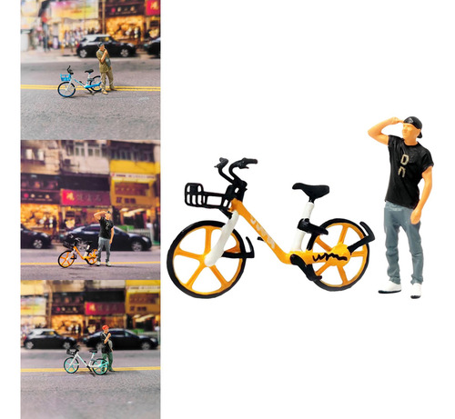 3x Escala 1:64 Resina Pintada A Mano Niños Pequeños Con