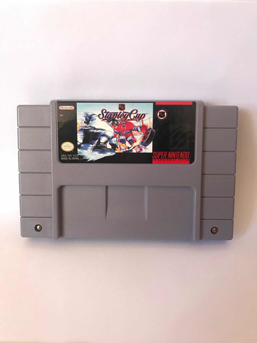 Juego Nhl Stanley Cup Snes, Super Nintendo Original