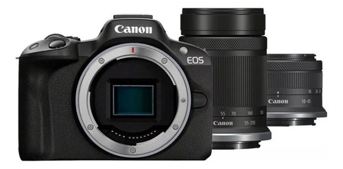 Camara Canon R50 Lente 18-45mm Is + Lente 55-210mm 4k Wifi