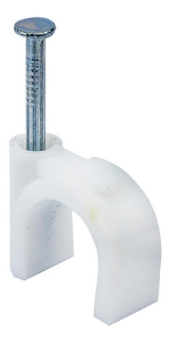 Imagem 6 de 7 de Grampo Fixa Fio 8mm + Prego Kit 1000 Peças Beltools