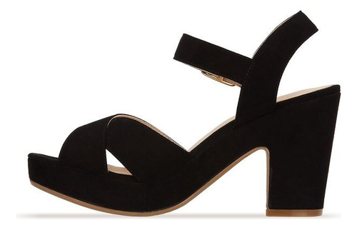 Sandalia Formal 32834qpv Transpirable Tacon Grueso Andrea