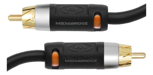 Cabo Coaxial De Áudio Digital Mediabridge Rca Para Rca 120 C
