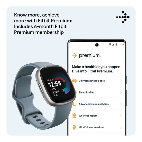 Reloj Inteligente Fitbit Versa 4 Con Gps, Frecuencia Cardíac