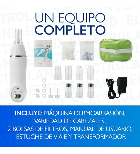 Imagen 7 de 10 de Peeling Punta Diamante Puntos Negros Microdermoabrasión
