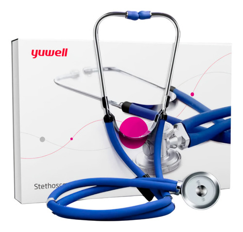 Fonendoscopio Multifuncional Neonatal Niño Y Adulto Topmedic Color Azul