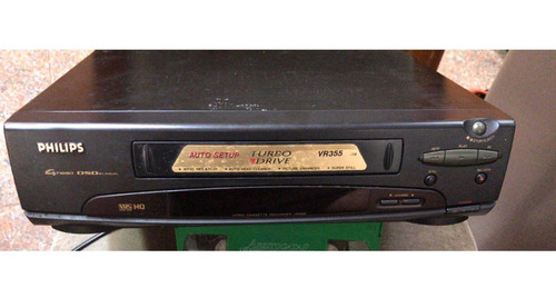 Video Cassete Philips Vr355 Usado No Estado Leia Abaixo (Usado)