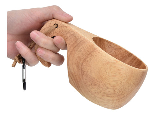 Taza De Café Con Mango De Madera, Hebilla Colgante Para Bebe