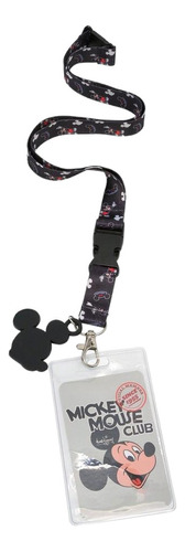 Disney Sensational Mickey Mouse Porta Gafete Cordón  Lanyard