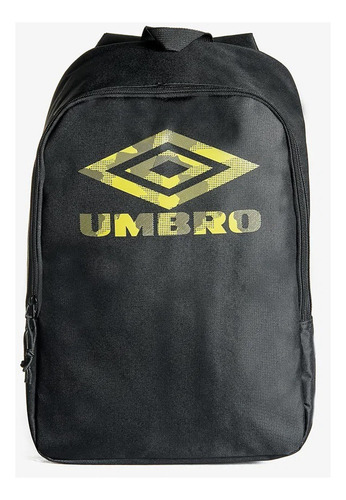 Mochila masculina e feminina Diamond Camo 16l cor preta Umbro