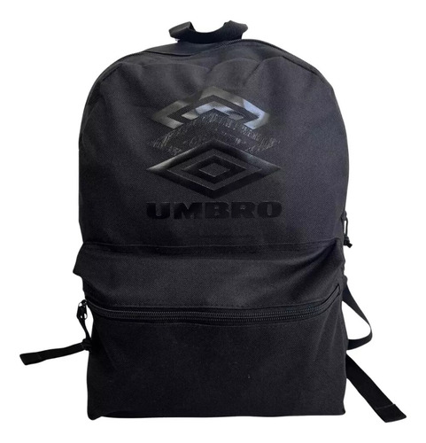 Mochila Unisex Umbro Triple Diamond New Cor Preto Desenho Do Tecido Lisa