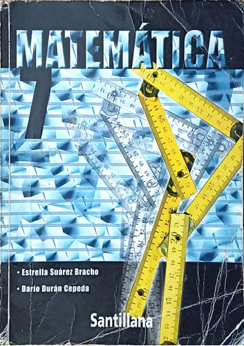 Libro Matemática 7mo Grado Santillana 