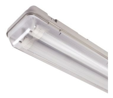 Imagen 2 de 7 de Paquete De 1 Gabinete Apv Con 2 Tubos Led 18w Lumiance 36w