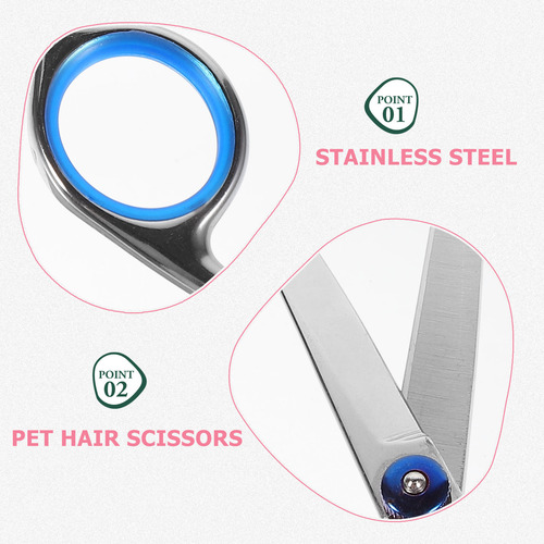 Tijeras De Peluquero Para Mascotas, Antióxido, 1 Unidad, Rec