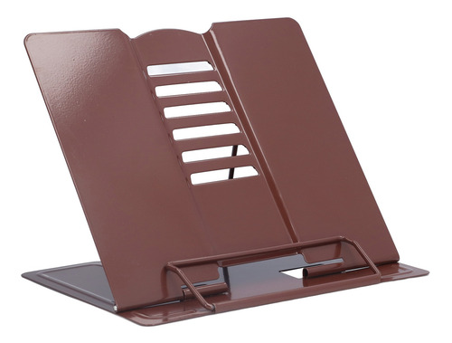 Imagen 1 de 10 de Atril Para Libros, Metal, Altura Ajustable, Ángulo
