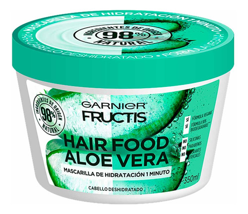 Mascarilla Garnier Fructis Hair Food Aloe Vera 350 Ml  