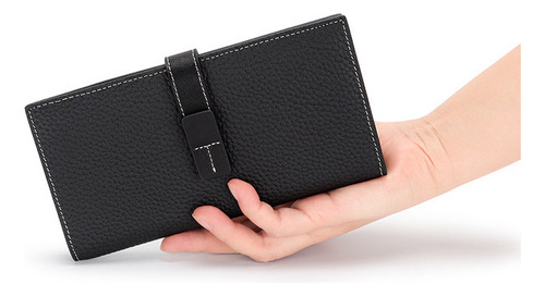 Xing Cartera De Señora De Piel Auténtica Bolso De Mano
