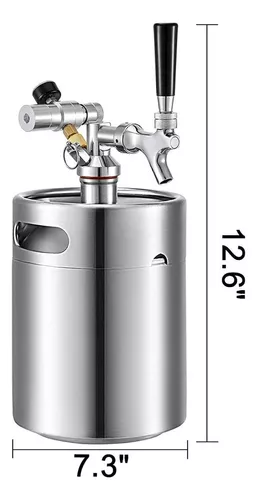 Barril para cerveza con grifo incorporado - 5 l