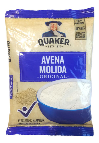 Avena Molida Quaker X 115 G - g a $25