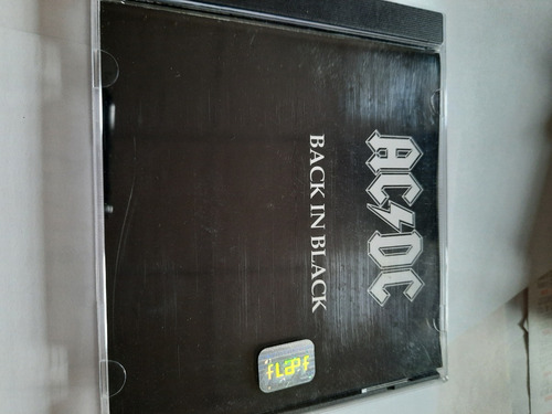 Ac-cd - Back In Black - Cd