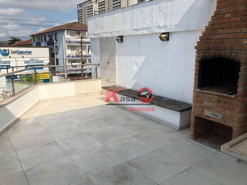 Casa Para Alugar, 400 M² Por R$ 15.000,00 - Vila Matias - Santos/sp - Ca0966