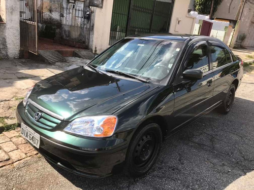 Honda Civic 2002 1.7 Lx Aut. 4p, Completo Tudo Funcionando!!