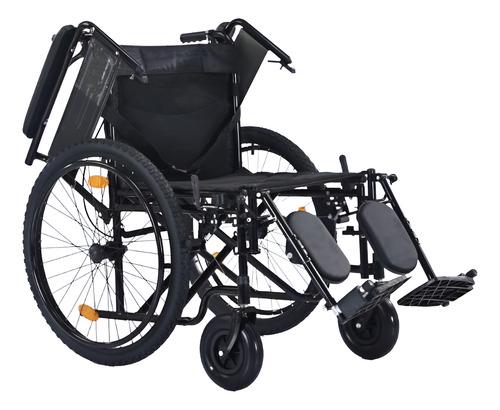 Silla De Ruedas Neumatica 20 Rex Cimmo Medical Negro
