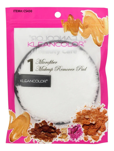 Pad Microfibra Para Desmaquillar Kleancolor Bmakeup