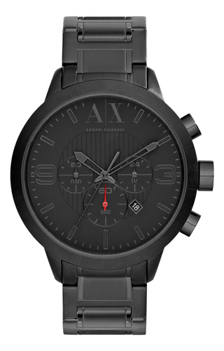A|x Armani Exchange Reloj Negro Ax1277 Para Hombre