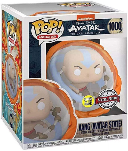 Avatar: The Last Airbender - Aang Avatar State Glow Us Excl.