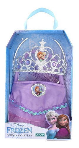 Corona Y Cartera Frozen Violeta (1424)