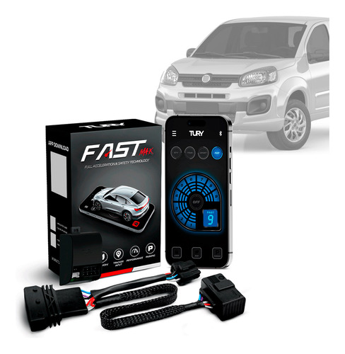 Módulo Acelerador Pedal Fast Com App Uno 2011 12 13 14 15 16
