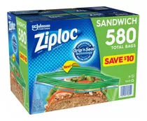 Bolsas Reutilizables Ziploc para Sandwich 290 pzas a precio de socio