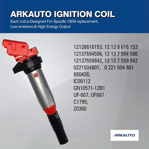 Arkauto High Energy Red Top Delphi Tipo De Encendido R55, 4