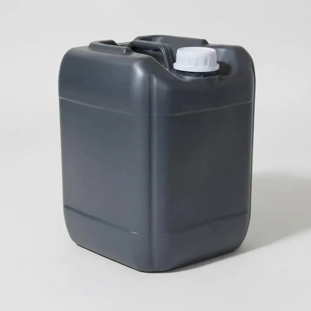 Bombona de PEAD Reciclado 20L Cinza Com Tampa e Alça