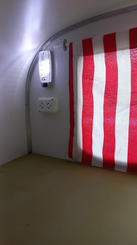 Mini Casa Rodante 2 Metros Para 4 Personas Equipada Tv Led