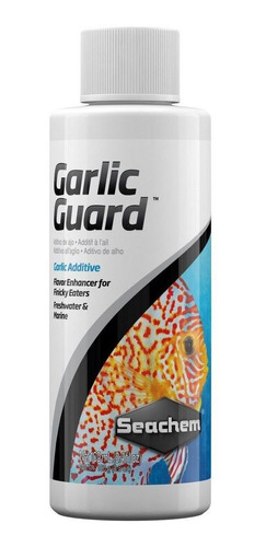 Seachem Garlic Guard 100ml Suplemento De Alho P/ Peixes