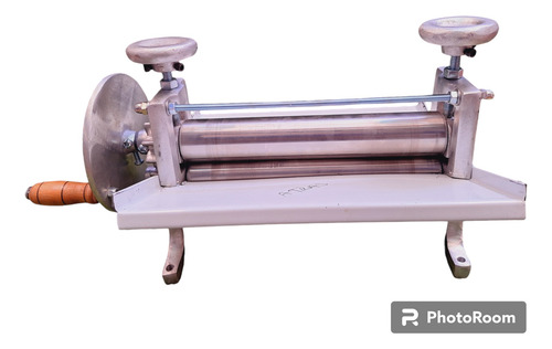 Laminadora Manual De Masa 30cm Rodillo De Acero Inoxidable