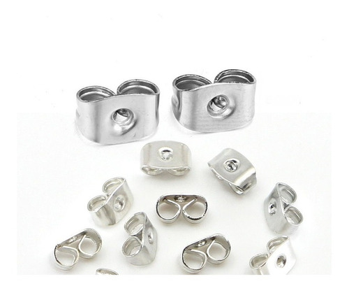 Topes Para Aretes Pendientes Pin Seguridad X10u