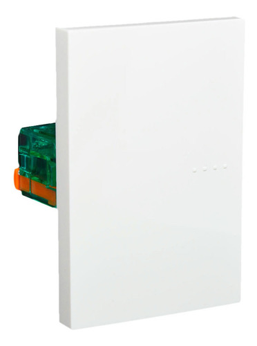 Tecla Pulsador Cambre Bauhaus Cuadruple Blanco