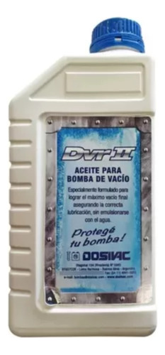 Aceite Dosivac P/bomba De Vacio  Dvr 2 1l Ghg