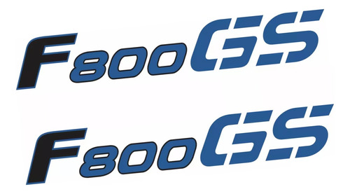 Par De Adesivos Compatível Com F800gs 2009 Azul Bwf800gsaz