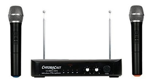 Chromacast Ccwmicvhf2 Sistema De Microfono Inalambrico