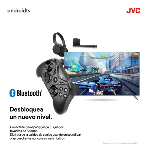 Imagen 4 de 4 de Televisor Smartv Jvc 50 Pulgadas 4k Android 11