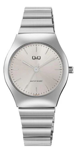 Reloj Para Mujer Q&q Q72b-001py Q72b-001py Plateado