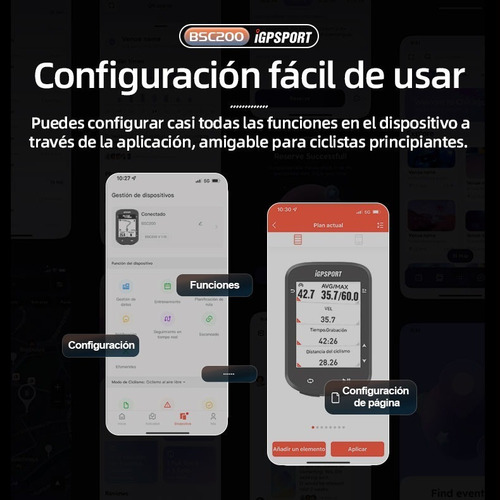 Bicicleta Igpsport Bsc200 Gps