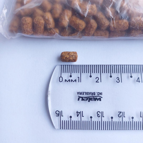 Comida para peixes Ração Polinutri Ck3 à Granel 5kg formato palitos