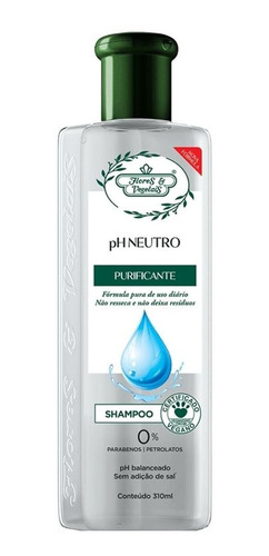 Flores E Vegetais Shampoo Ph Neutro 310ml