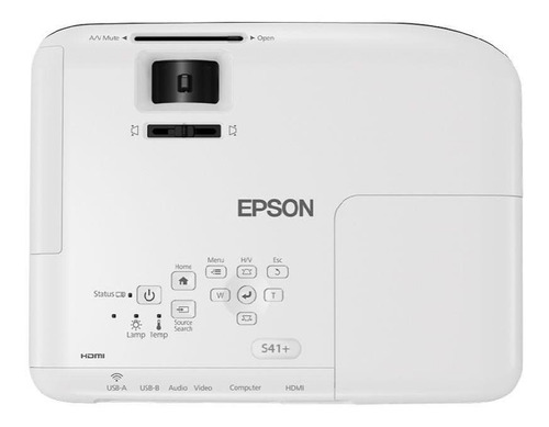 Projetor Epson 3300 Lumens, Svga, S41+ - V11h842024